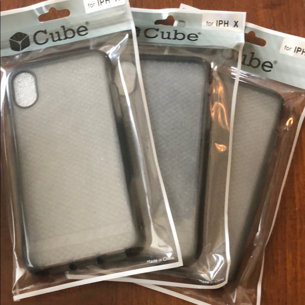 Gray iPhone X case